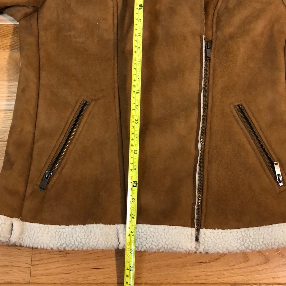 Old Navy vegan Suede Jacket Medium - Picture 16 of 16